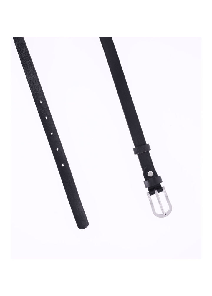 Damen Gürtel Leder schmal