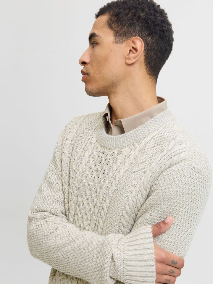 Herren JJPAUL KNIT CREW NECK