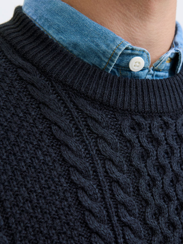 Herren JJPAUL KNIT CREW NECK