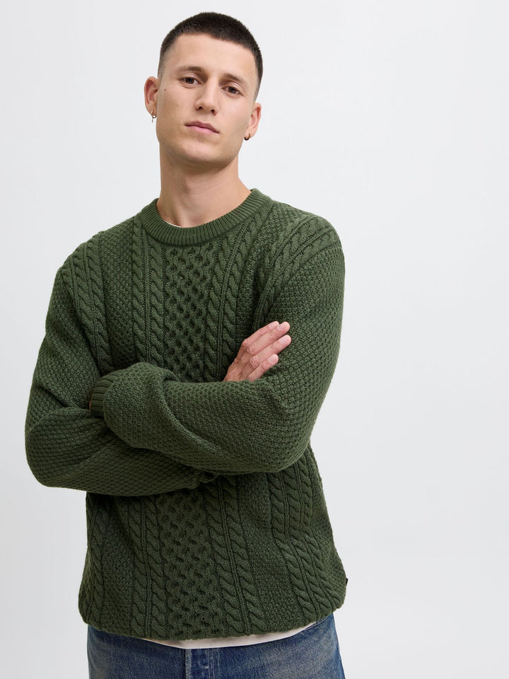 Herren JJPAUL KNIT CREW NECK