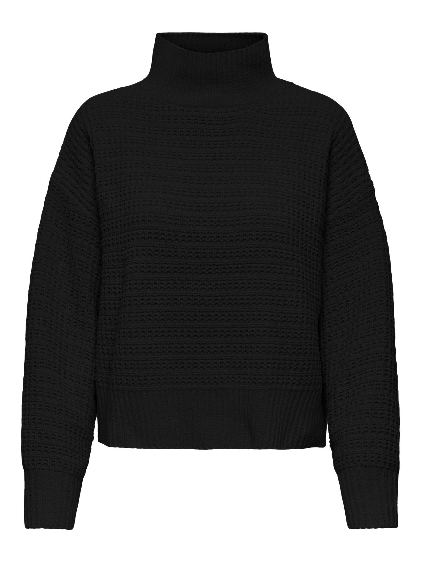 Damen ONLGLOBE LS HIGHNECK BF KNT