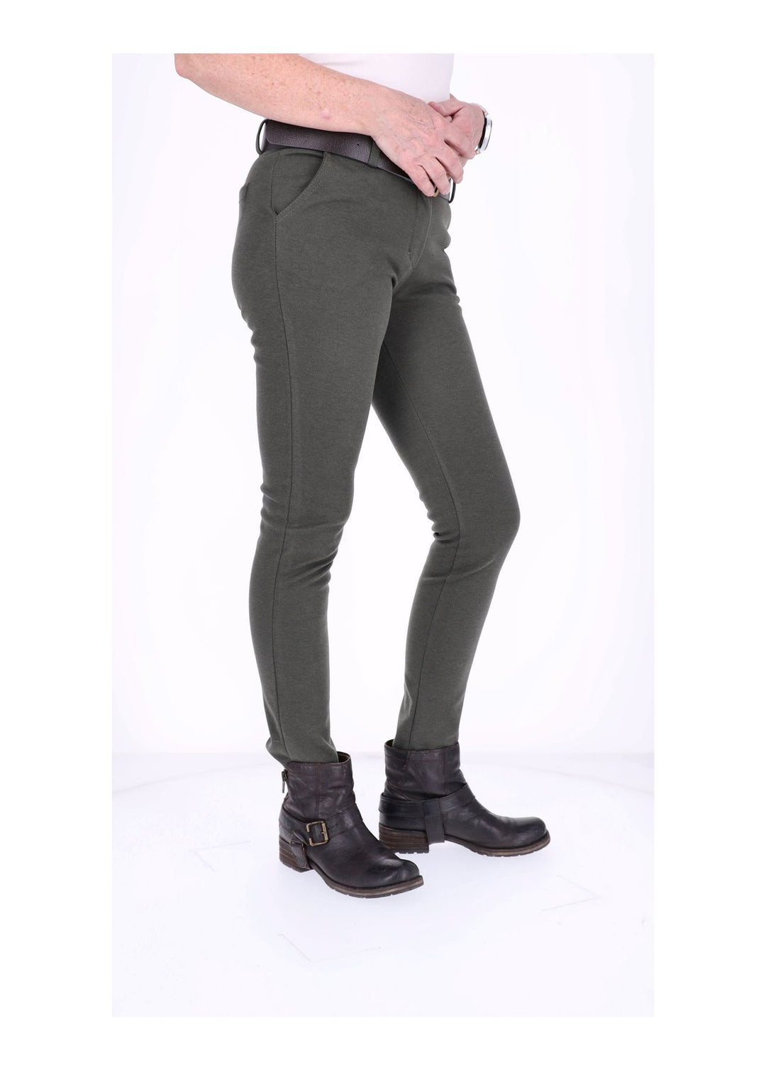 Hose Damen Veloureoptik