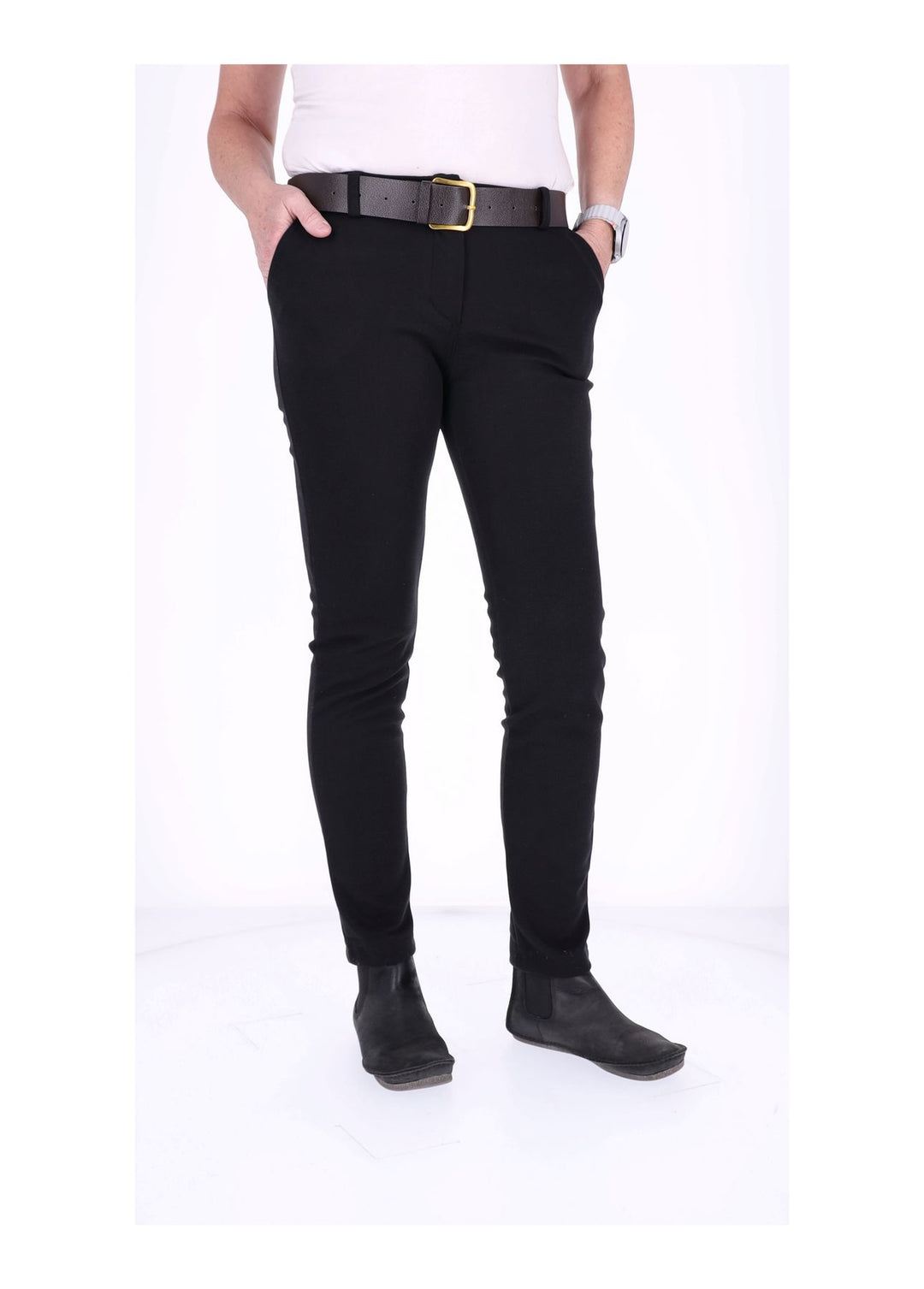 Hose Damen Veloureoptik