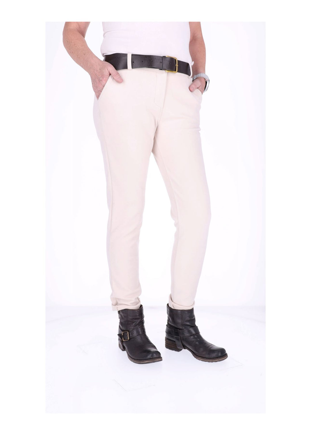 Hose Damen Veloureoptik