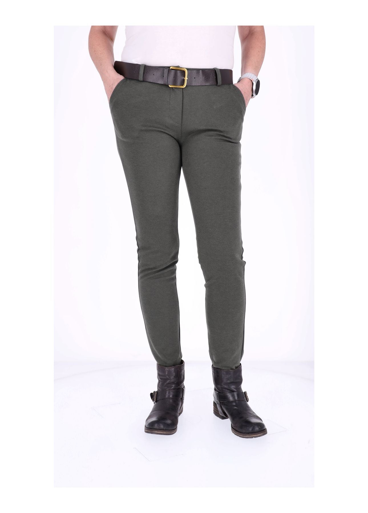 Hose Damen Veloureoptik