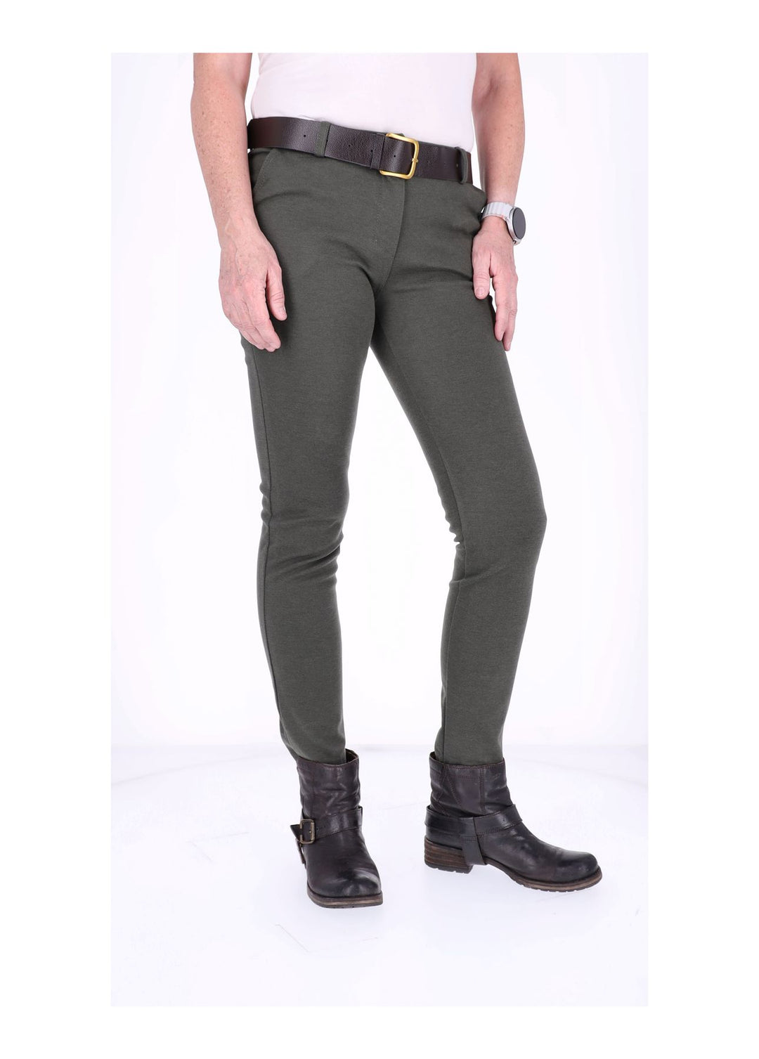 Hose Damen Veloureoptik