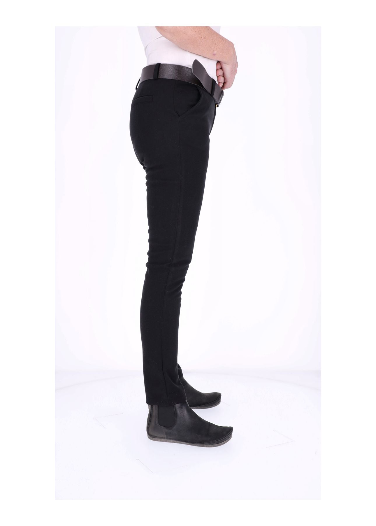 Hose Damen Veloureoptik