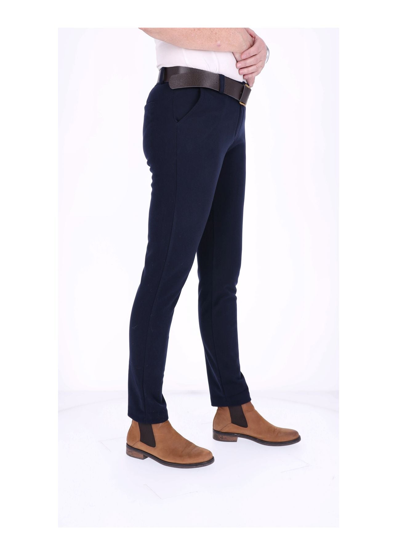 Hose Damen Veloureoptik