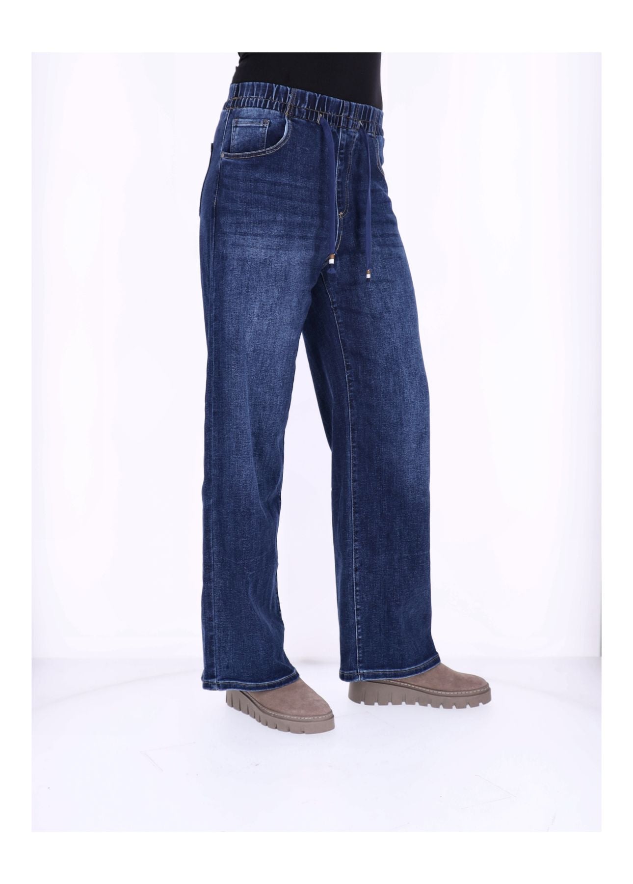 Jeans Damen Gummizug