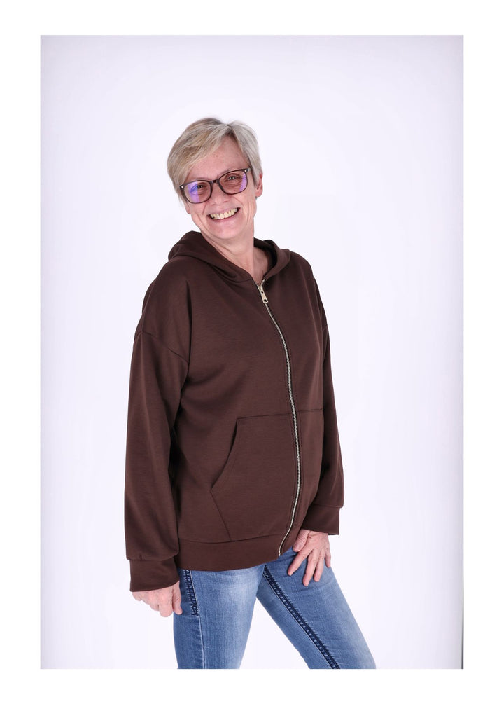 Sweatjacke Damen Kapuze