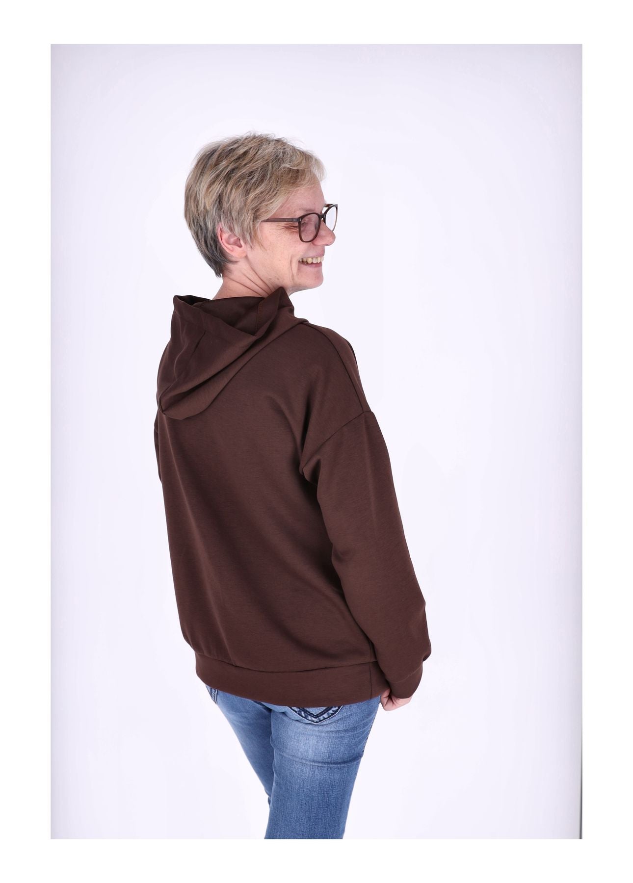 Sweatjacke Damen Kapuze
