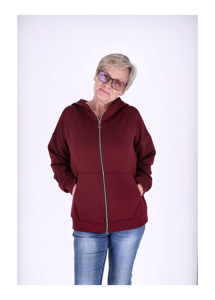 Sweatjacke Damen Kapuze