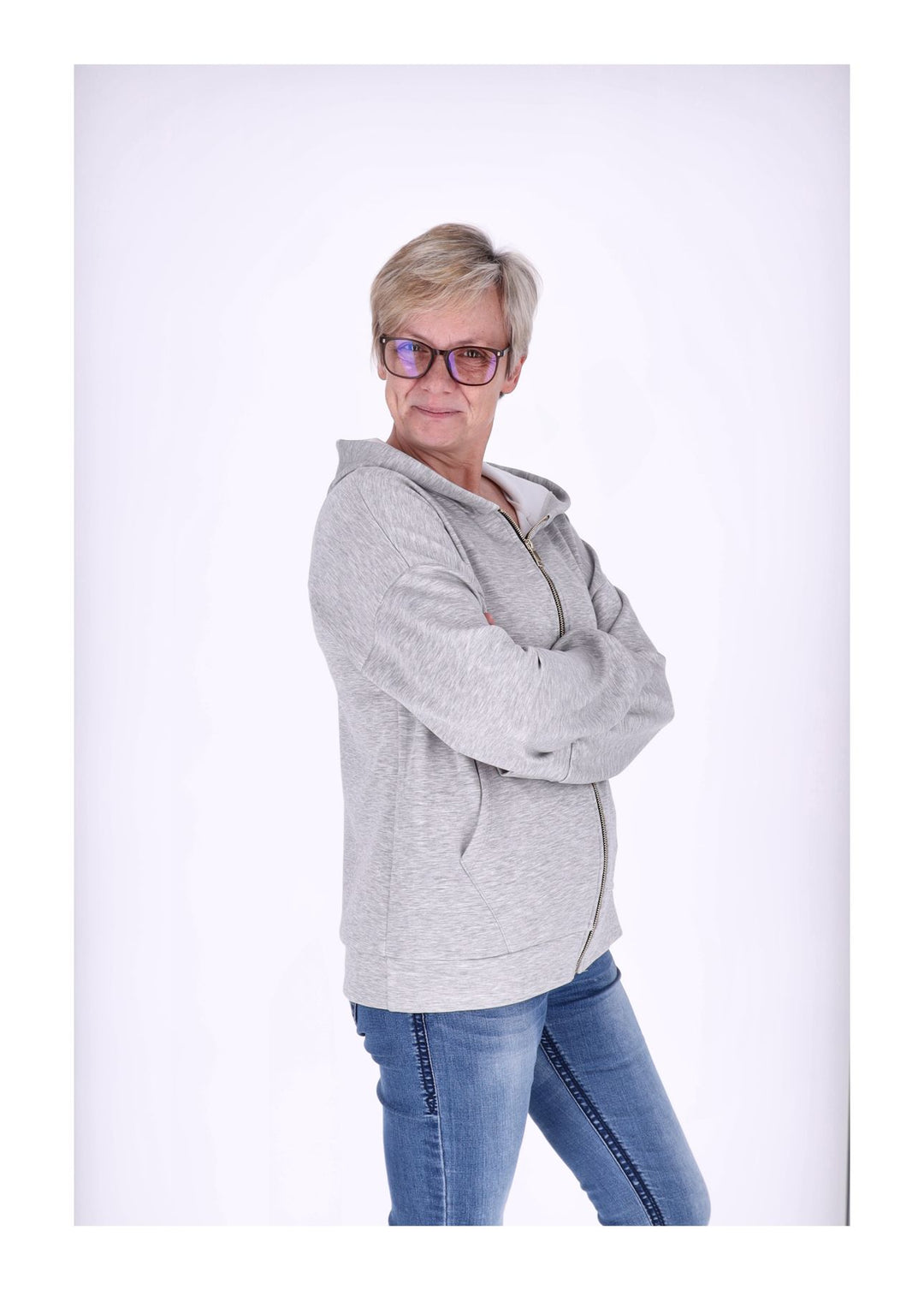 Sweatjacke Damen Kapuze
