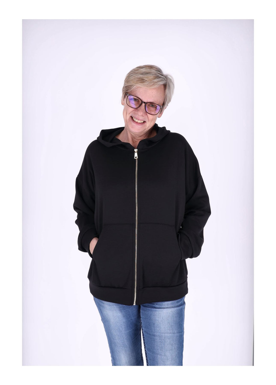 Sweatjacke Damen Kapuze