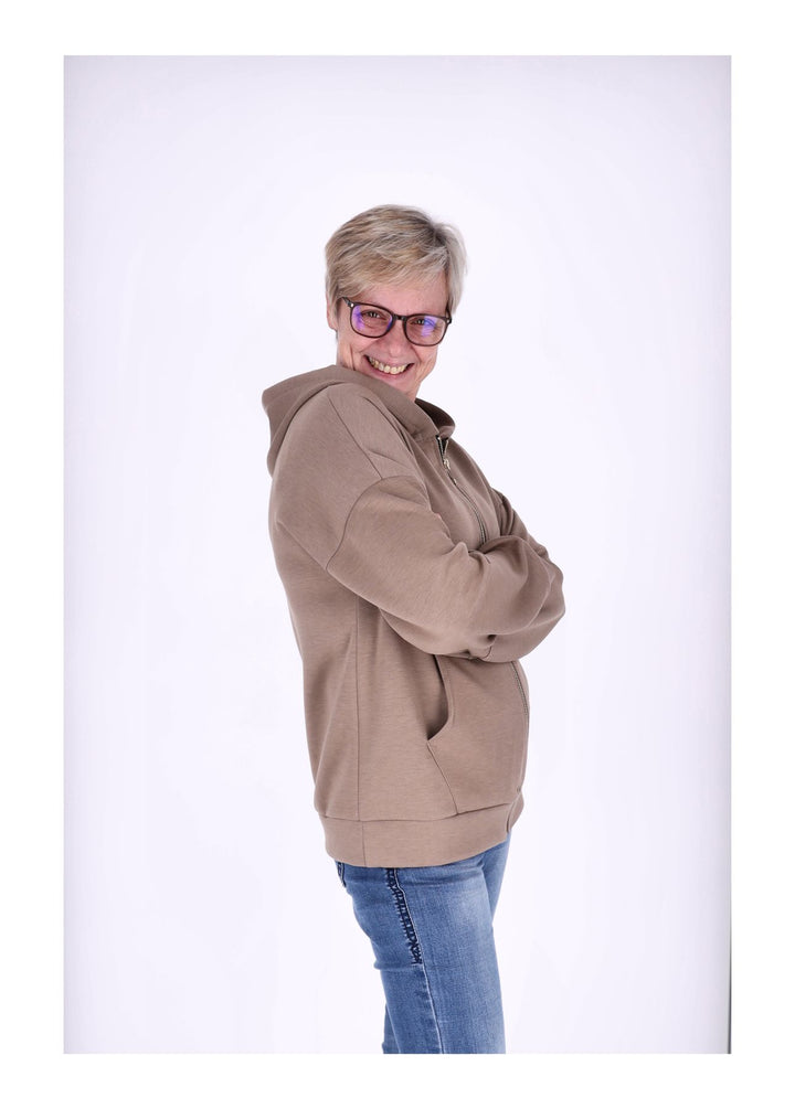Sweatjacke Damen Kapuze
