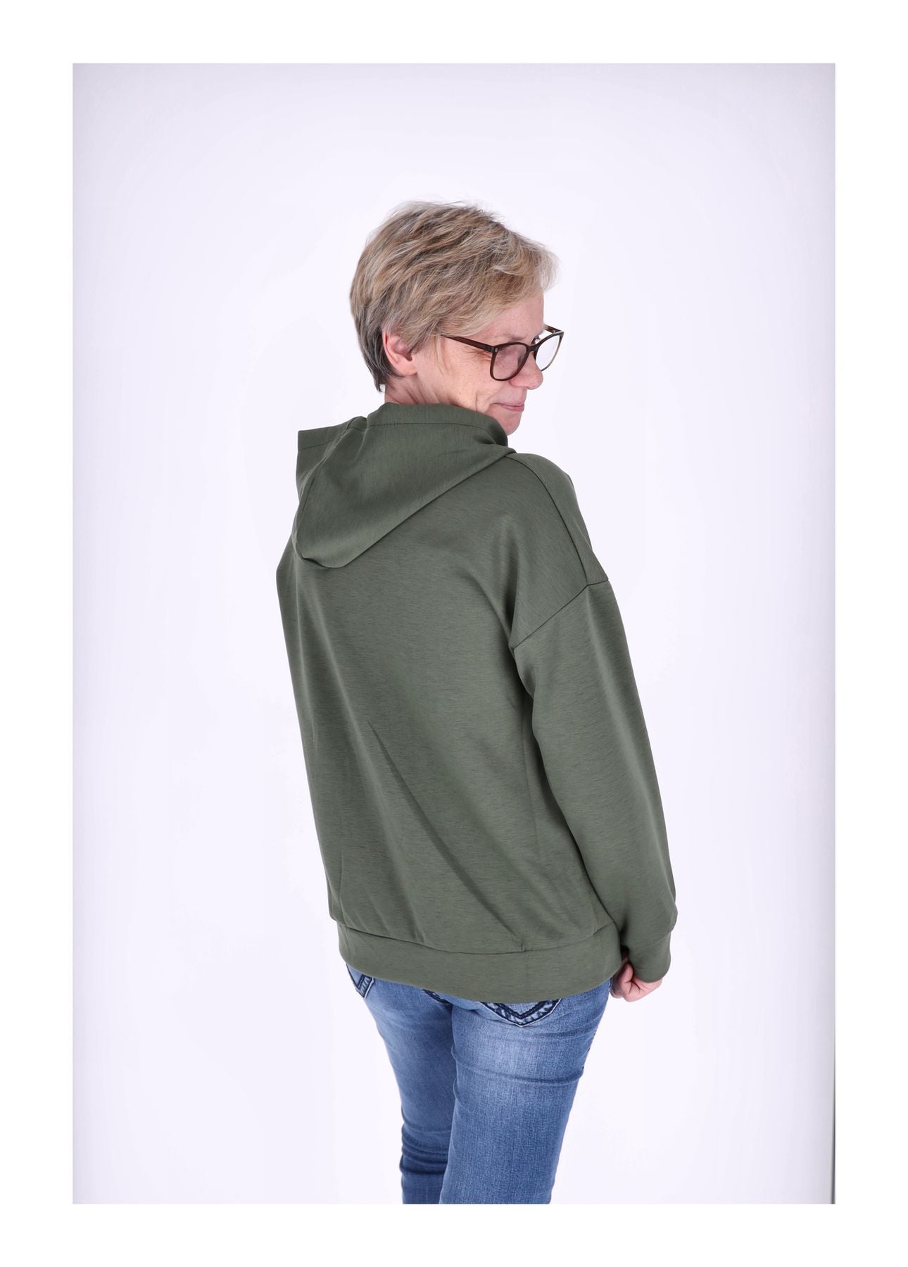 Sweatjacke Damen Kapuze