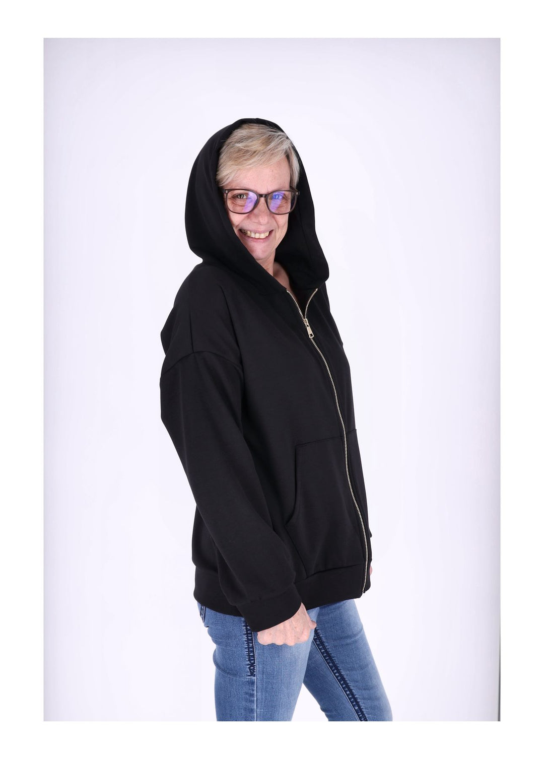 Sweatjacke Damen Kapuze