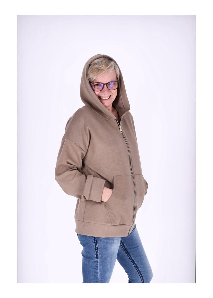 Sweatjacke Damen Kapuze