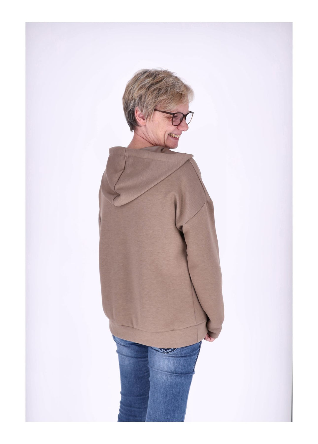 Sweatjacke Damen Kapuze