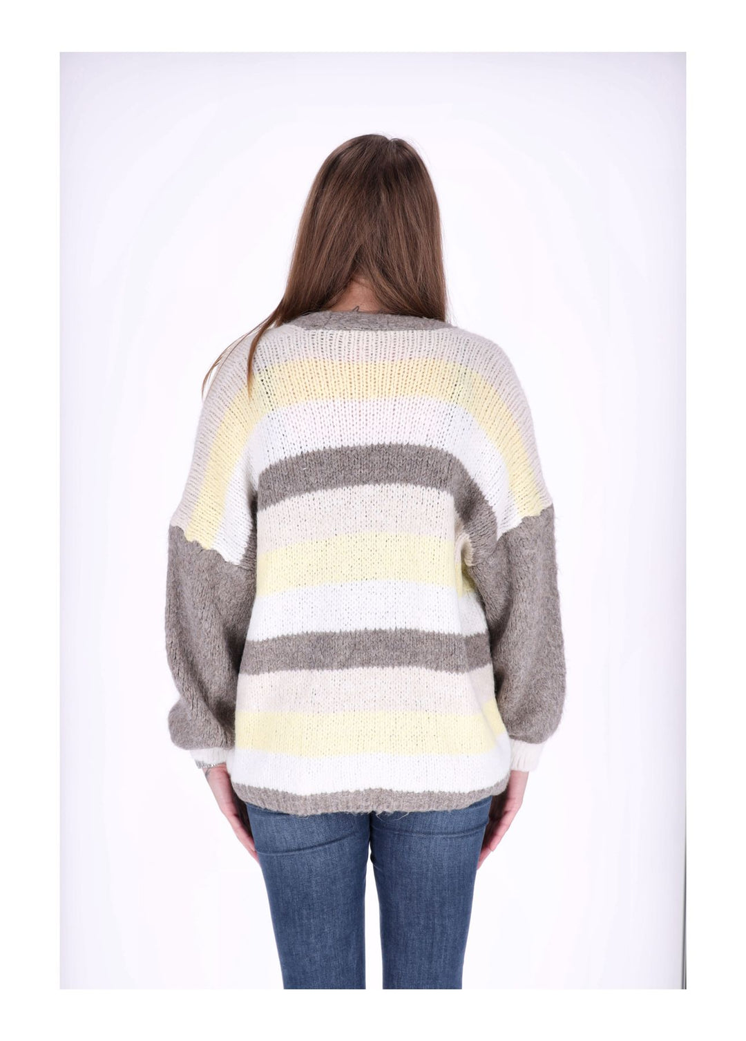 Strickjacke Ringel kurz