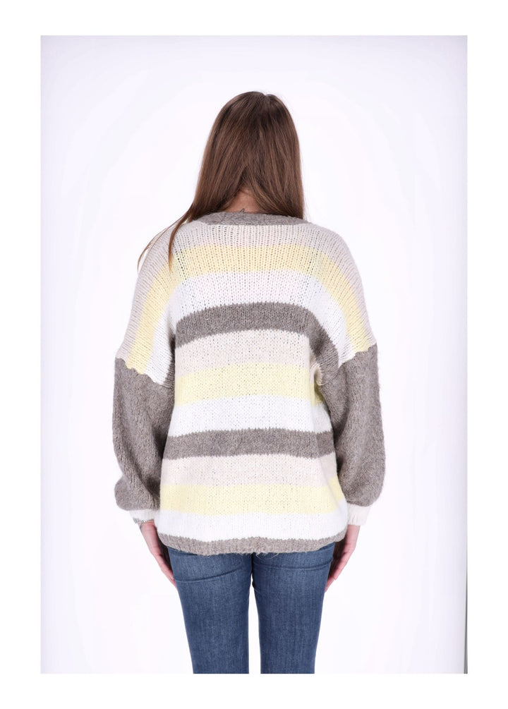 Strickjacke Ringel kurz