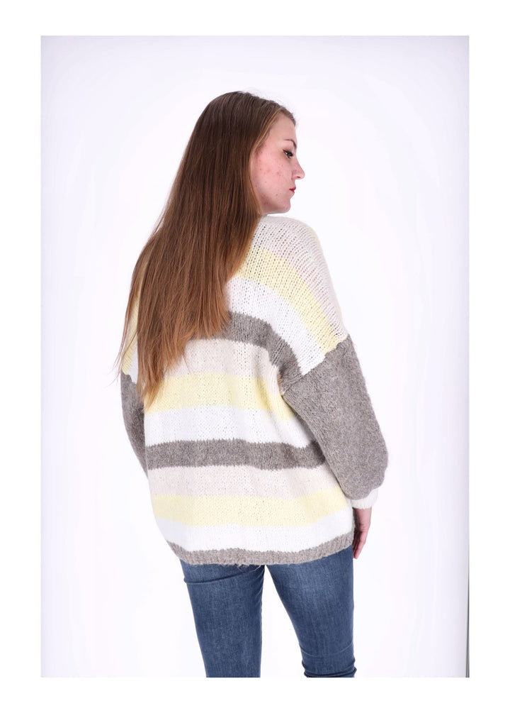 Strickjacke Ringel kurz