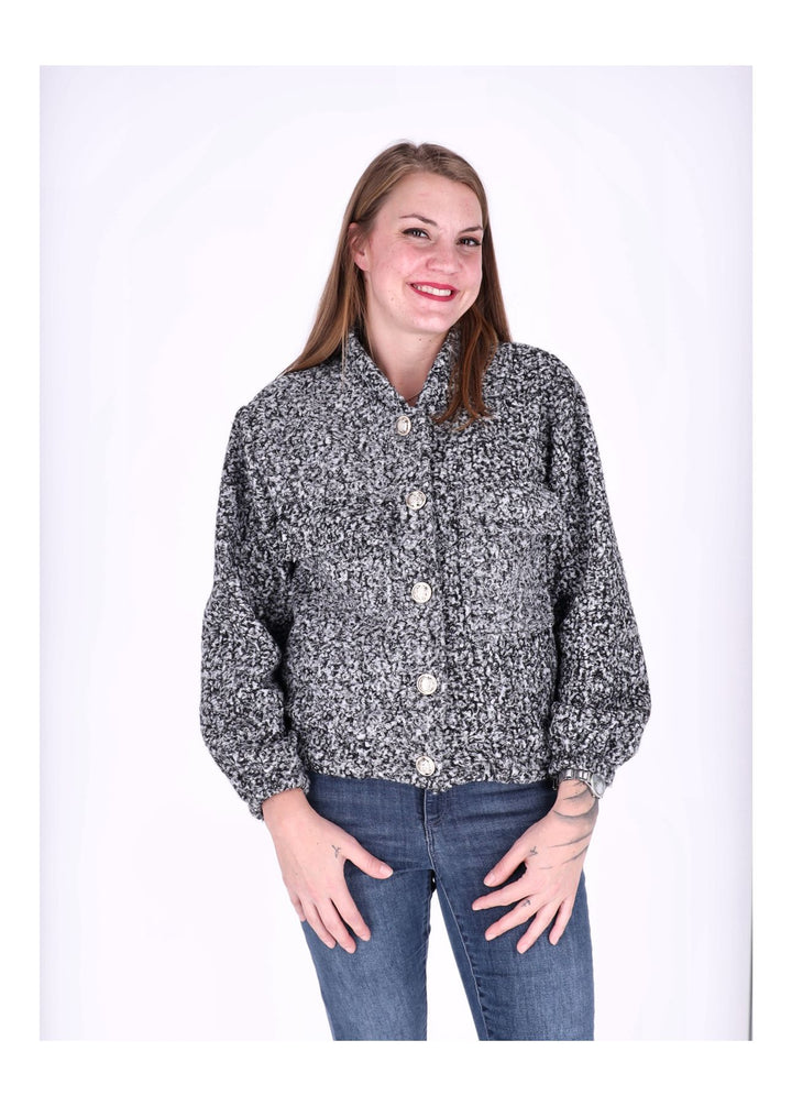 Bundjacke Damen Boucle