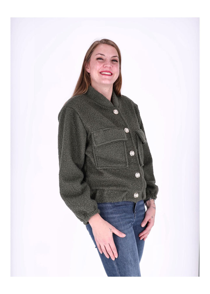 Bundjacke Damen Boucle