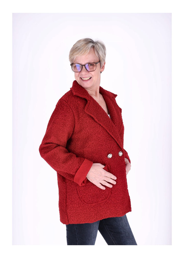 Kurzjacke Damen Boucle