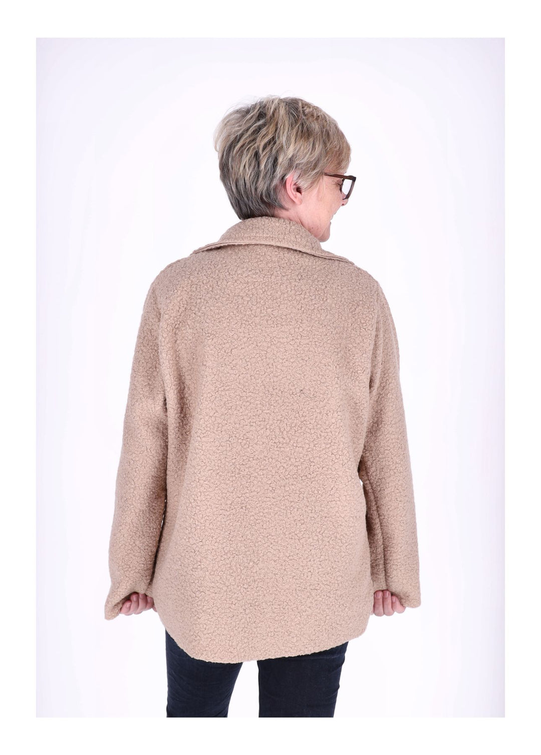 Kurzjacke Damen Boucle