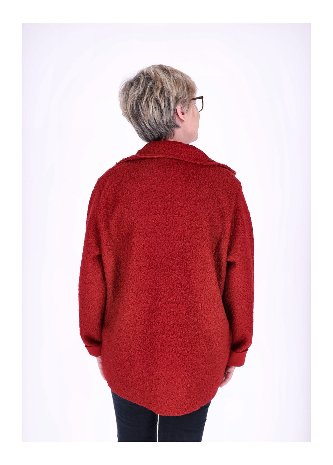 Kurzjacke Damen Boucle