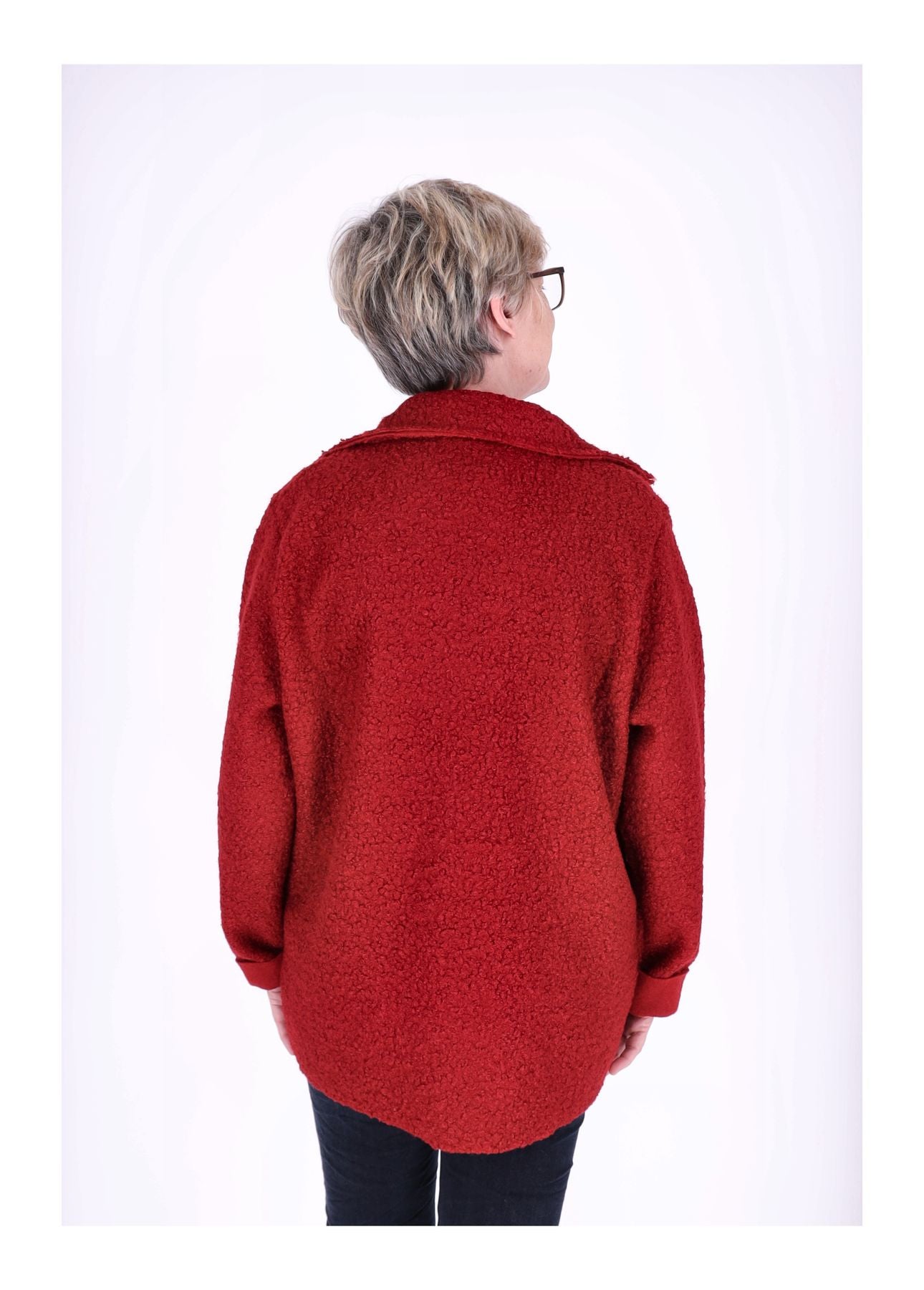 Kurzjacke Damen Boucle