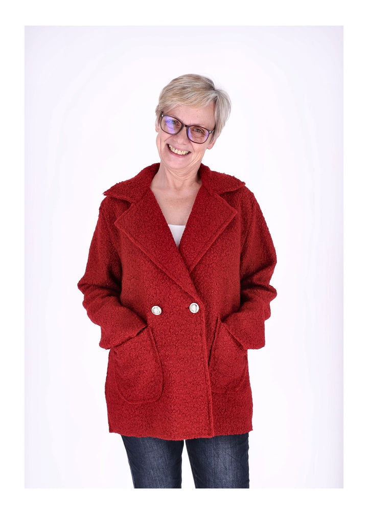Kurzjacke Damen Boucle