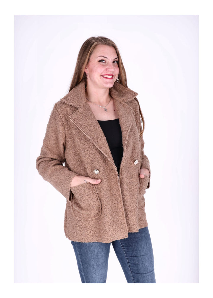 Kurzjacke Damen Boucle