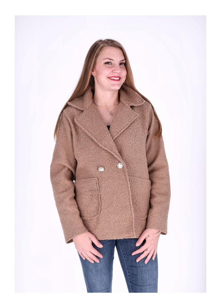 Kurzjacke Damen Boucle