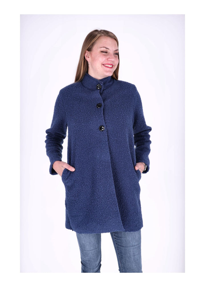 Kurzmantel Damen Boucle