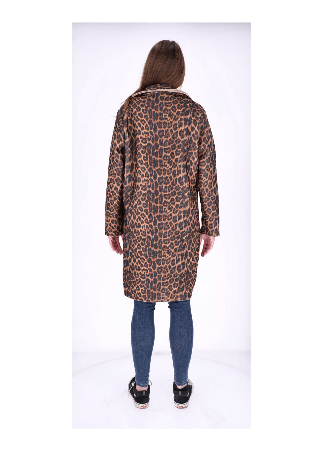 Mantel Veloure Optik AOP Leo