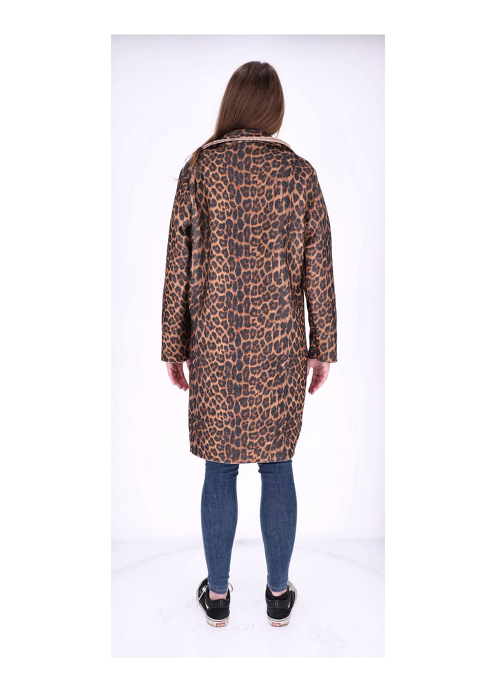 Mantel Veloure Optik AOP Leo