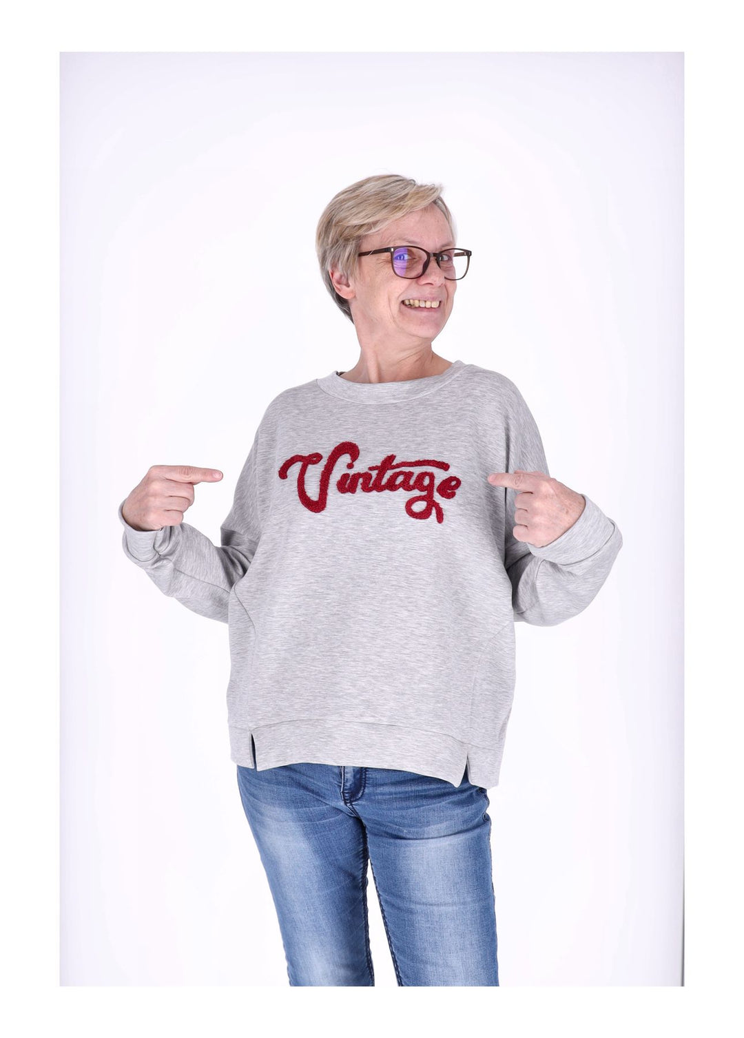 Splash of Color Damen Sweatshirt Vintage