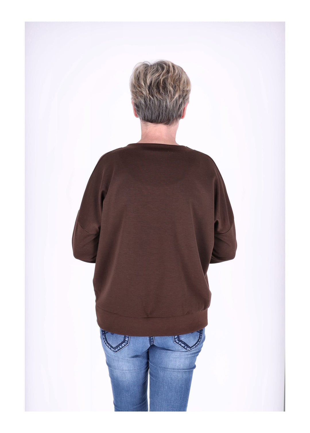 Sweat Damen Stickerei Vitage