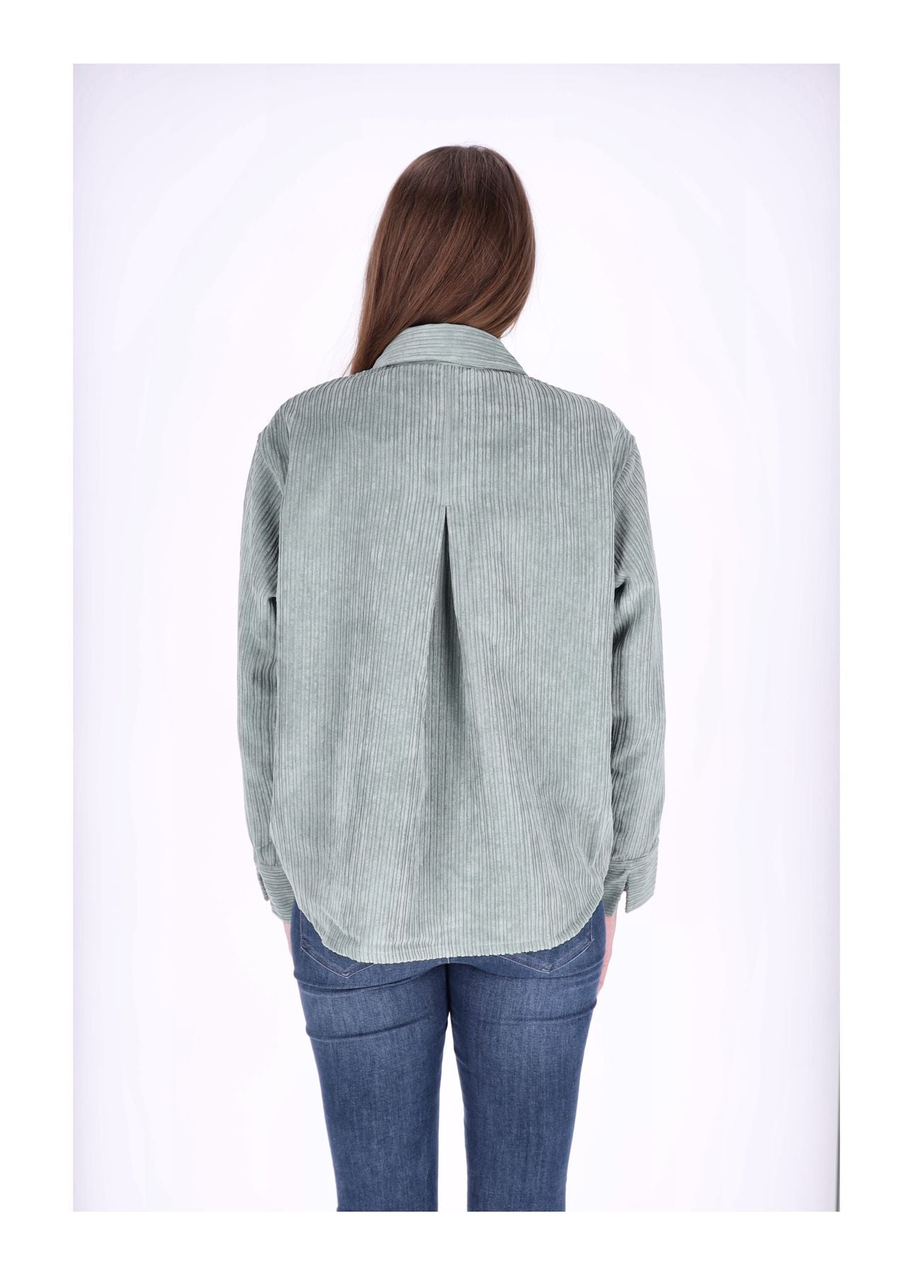 Ladies Blouse Woven Fancy Cord