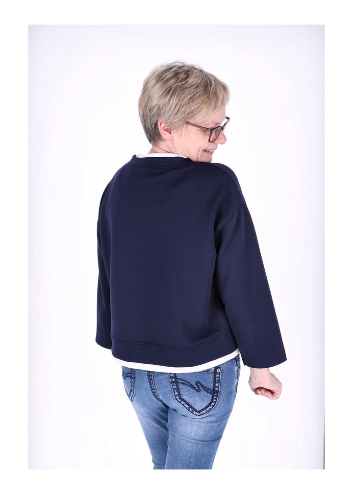 Sweatshirt Damen Douple Layer