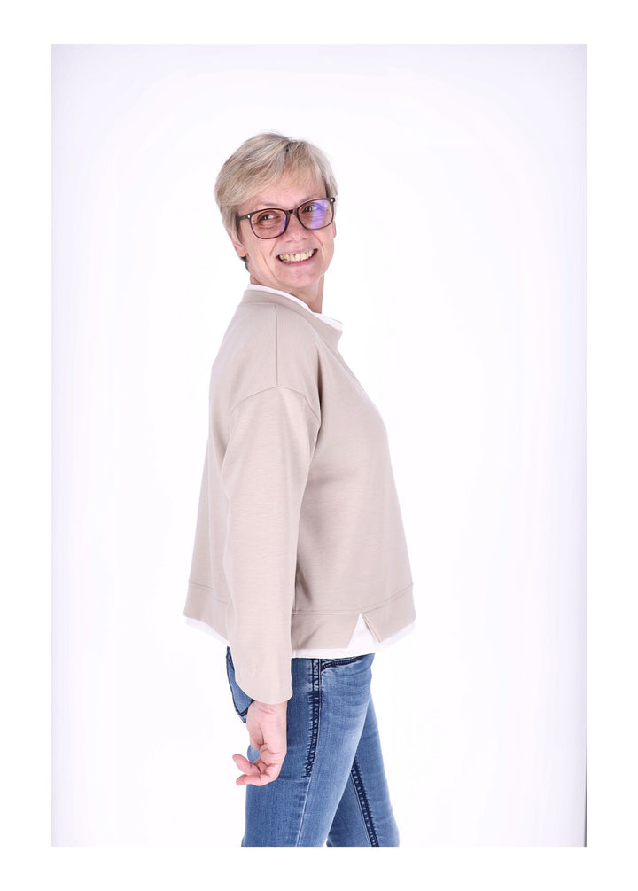 Splash of Color Damen Sweatshirt Double Layer