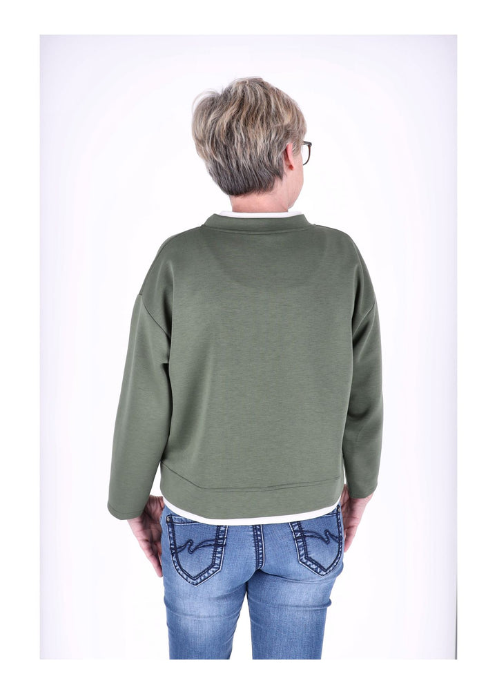 Sweatshirt Damen Douple Layer