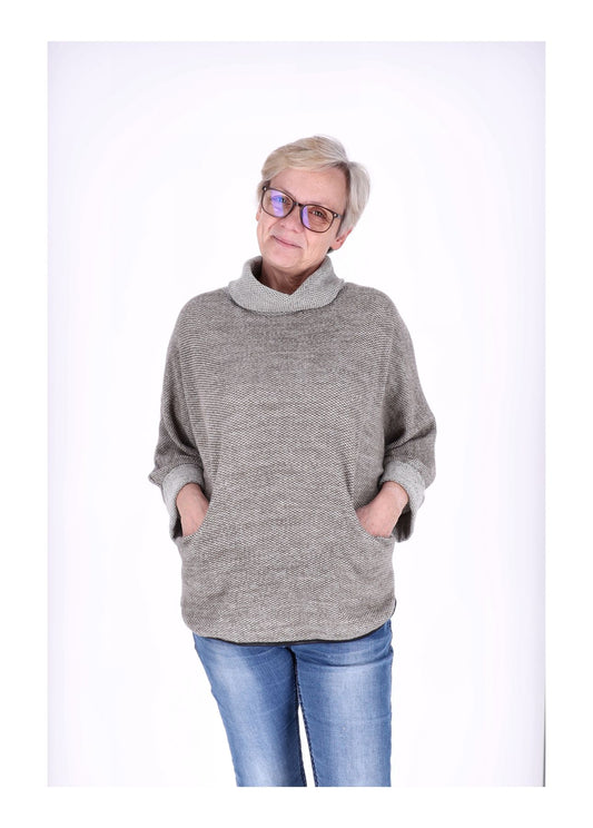 Damen Shirt mit Rollkragen