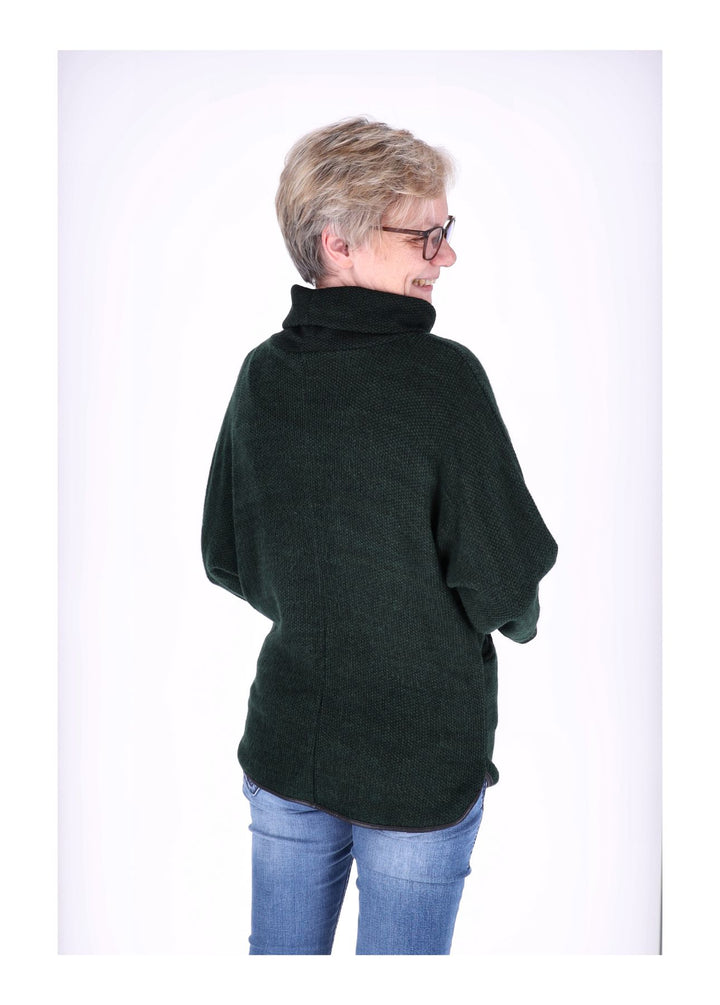 Damen Shirt Rollkragen Splash of Color
