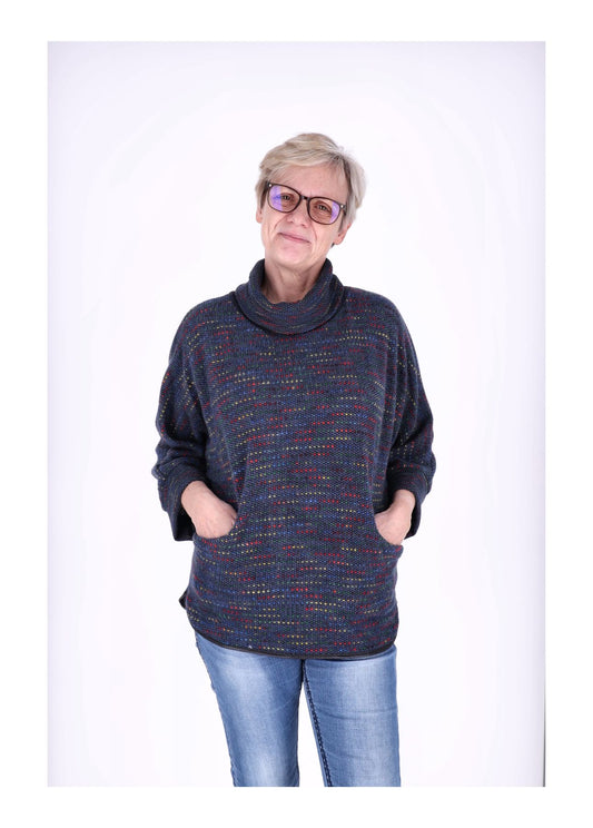 Damen Shirt mit Rollkragen