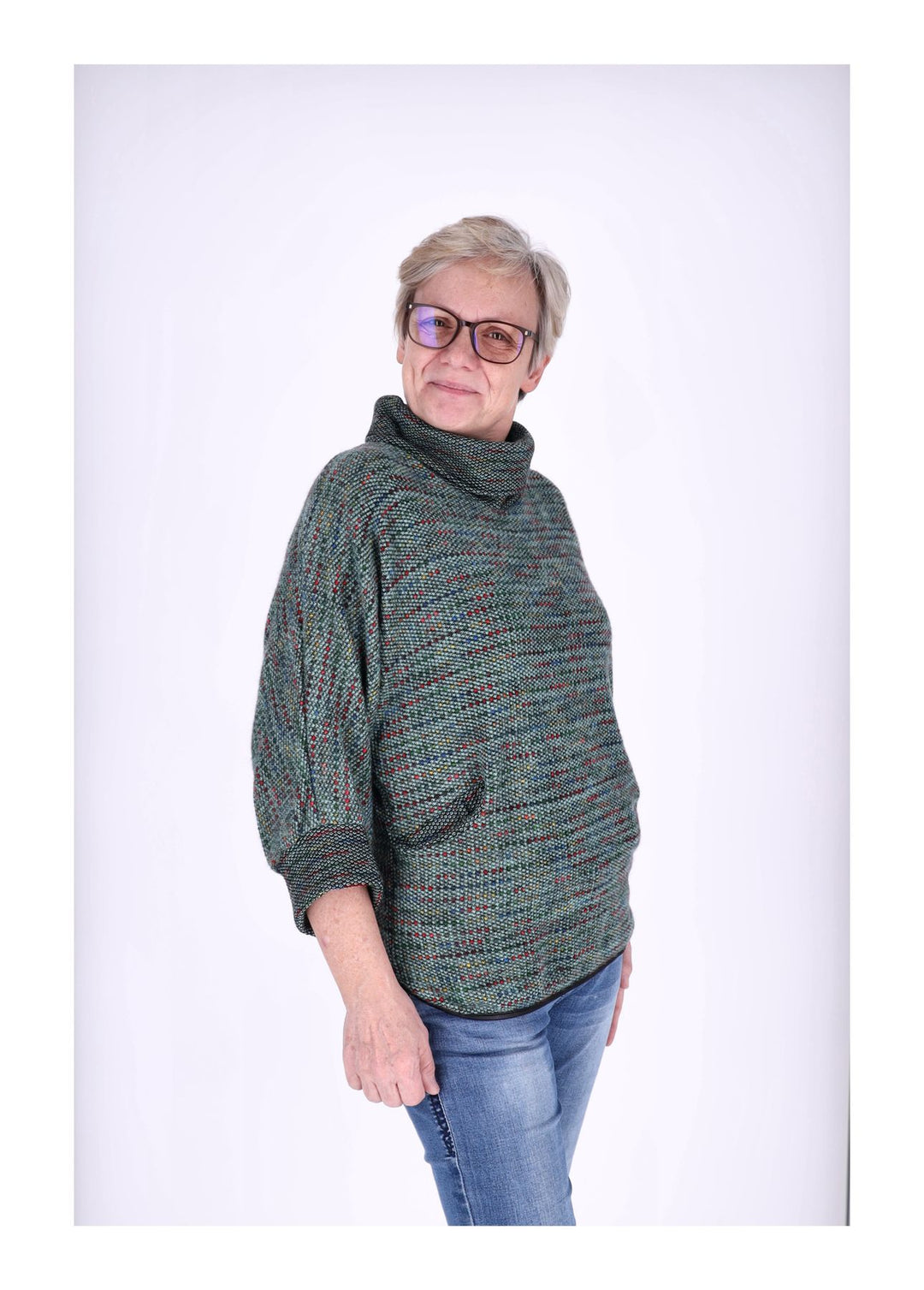 Damen Shirt mit Rollkragen