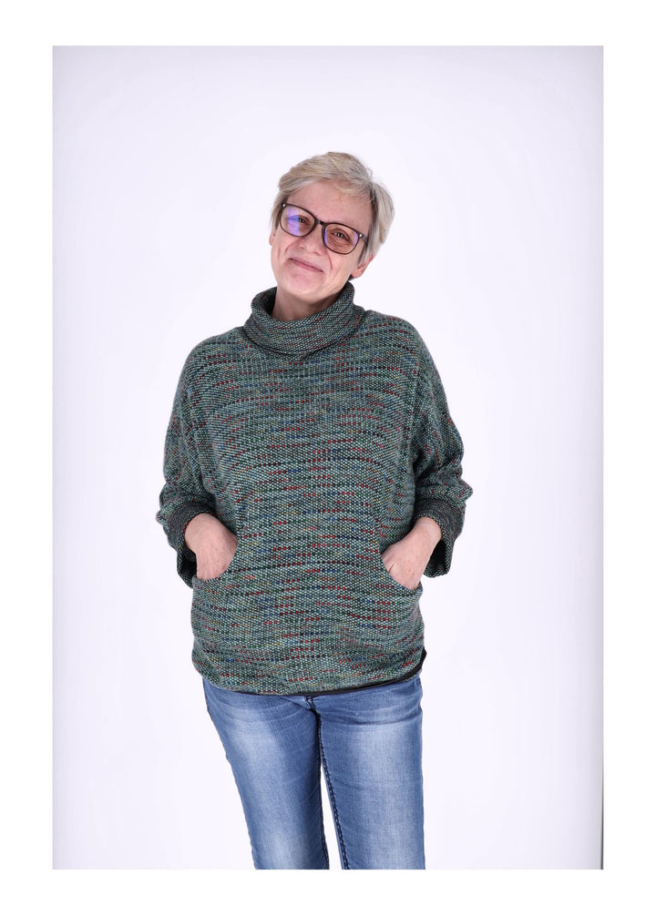 Damen Shirt mit Rollkragen