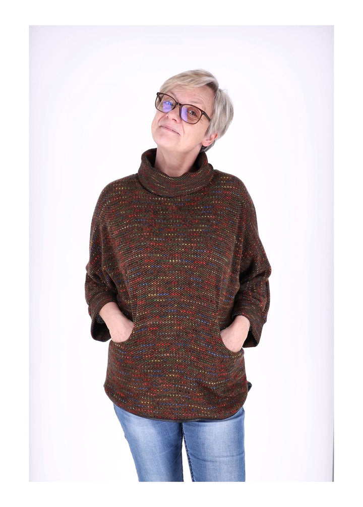 Damen Shirt mit Rollkragen